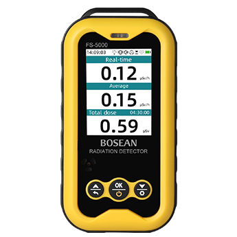 Detector de radiación nuclear FS-5000